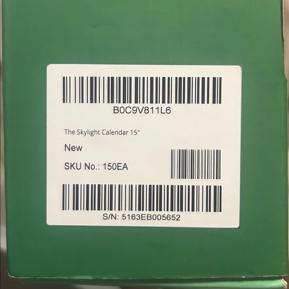 Brand New 15 inch Skylight Digital Calendar - Picture 7 of 7